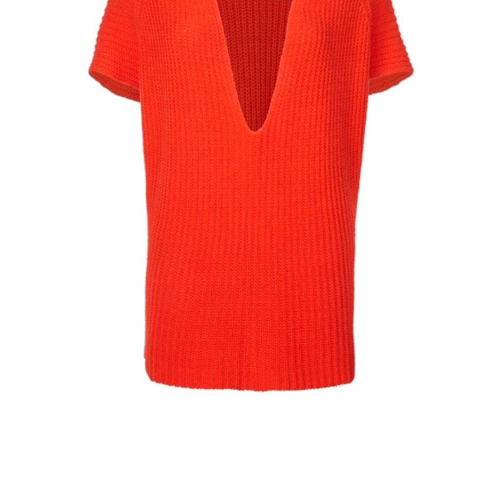 CAbi Ruby Pullover Size XL Vibrant Red Women's Sweater